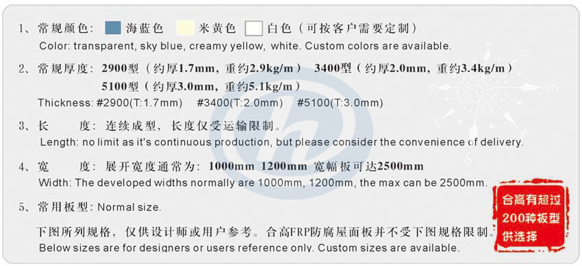 玻璃鋼防腐瓦訂購指南